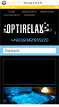 Mobile Screenshot of optirelax.de